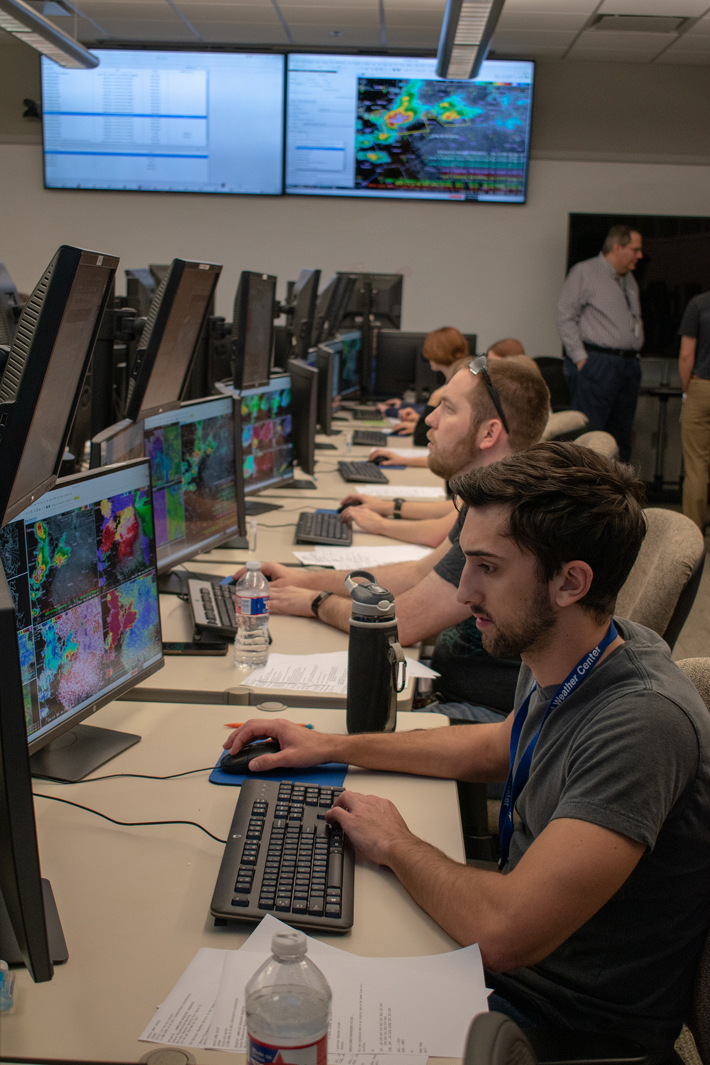 NWS WDTD training. (Photo by Emily Summars-Jeffries, OU CIMMS/NOAA NSSL)